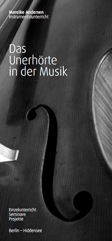 das unerhoerte in der musik